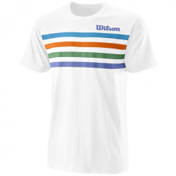 Camiseta Wilson Slams Tech tee blanca 2021