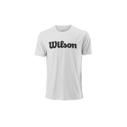 Camiseta Wilson hombre UWII SCRIPT TECH TEE blanca