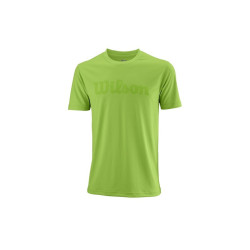Camiseta Wilson hombre UWII SCRIPT TECH TEE verde