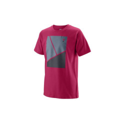 Camiseta Wilson niño Tramline Tech Tee Granita